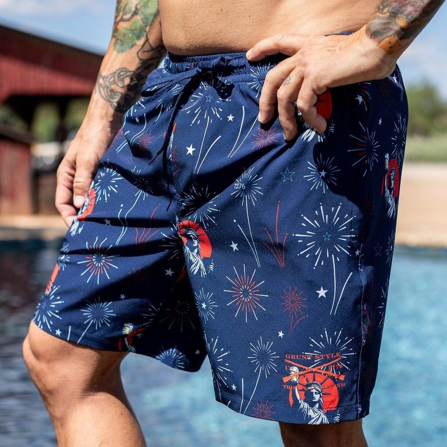Grunt Style Grunt Trunks - Toast Of Freedom bottoms