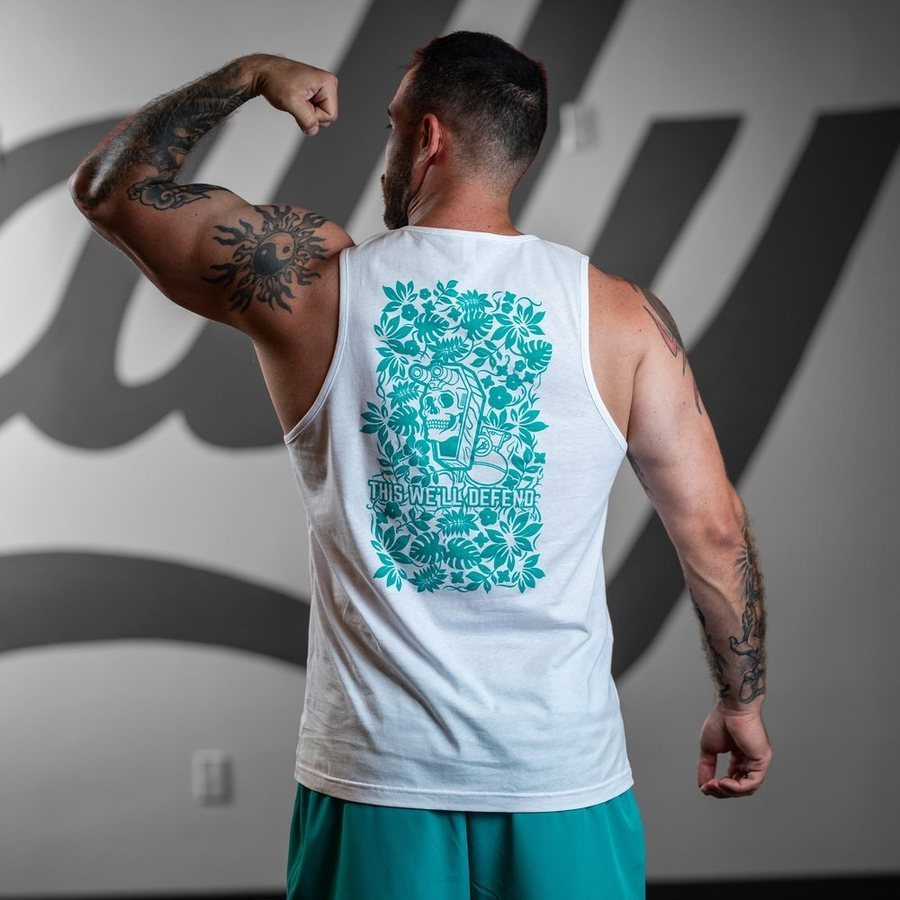 Grunt Style Tropical Death Aqua Tank - White tanks