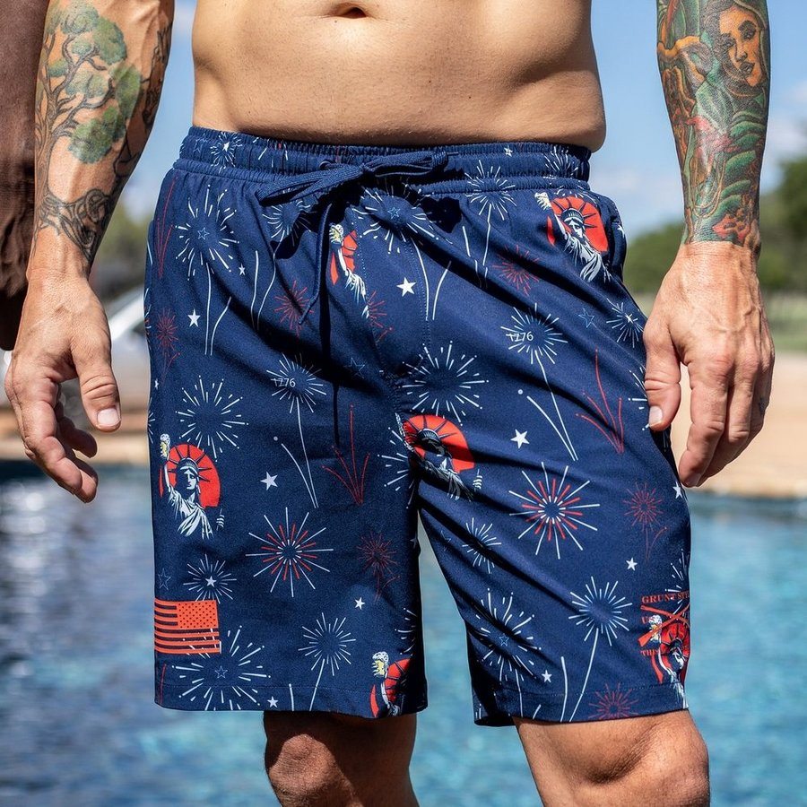 Grunt Style Grunt Trunks - Toast Of Freedom bottoms