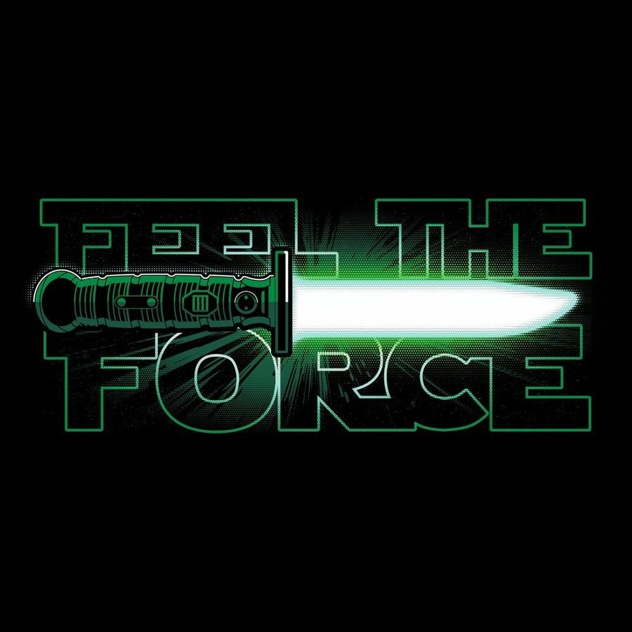 Grunt Style Feel The Green Force T-Shirt - Black artwork
