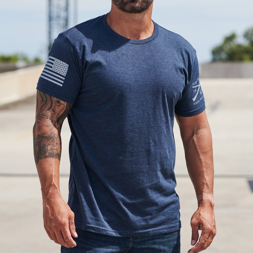 Basic Crew T-Shirt - Midnight Navy