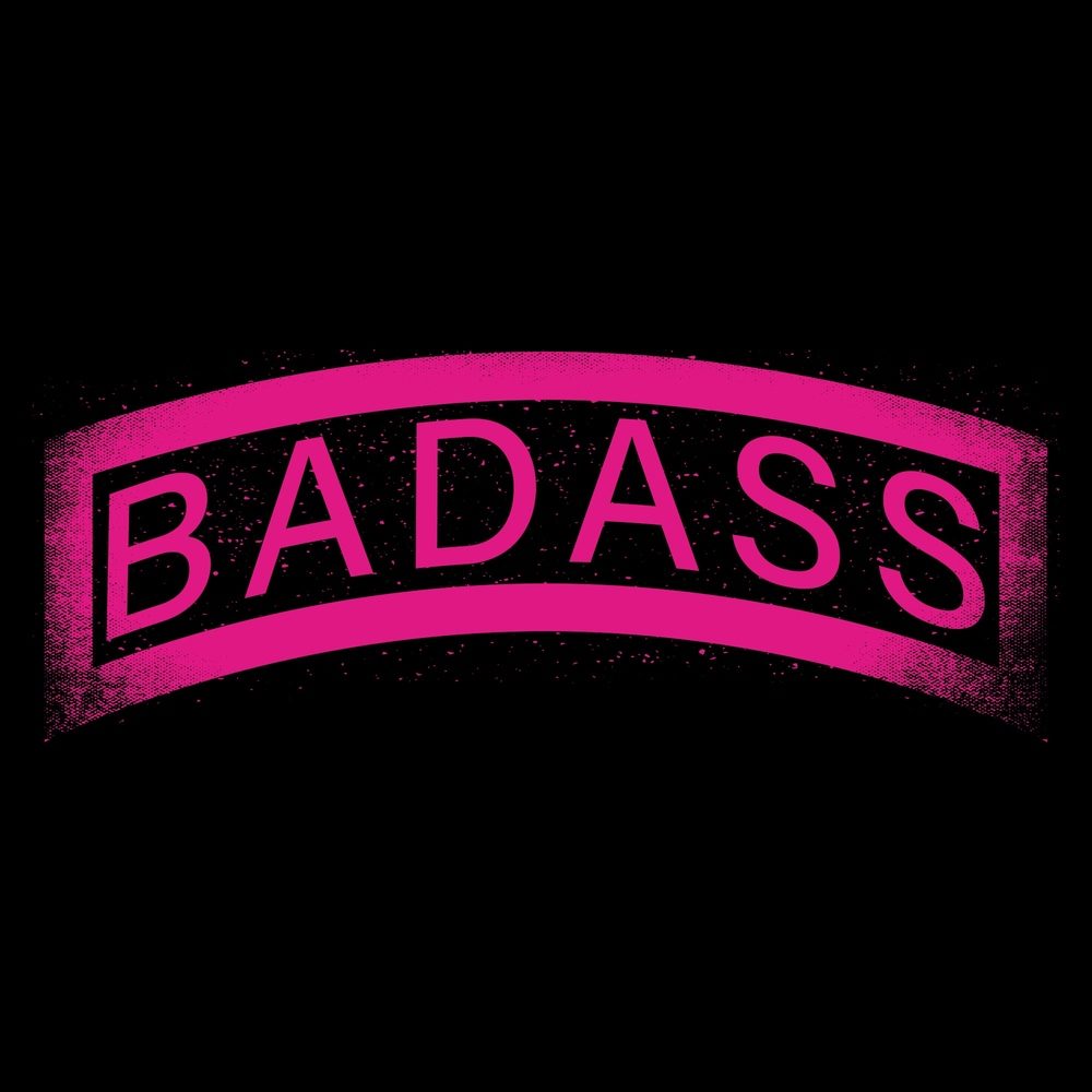 Women's Badass Boyfriend Fit T-Shirt - Black