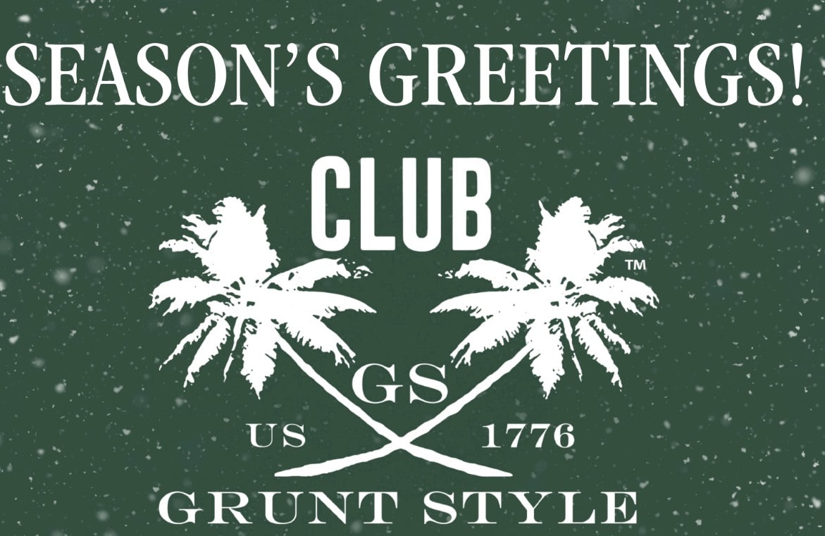 Breaking news! The Club Grunt Style Palm Tree logo is BACK