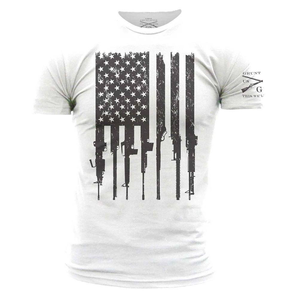 Men's Rifle Flag Shirt | Grunt Style 