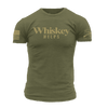 Whiskey Helps™ T-Shirt - Military Green