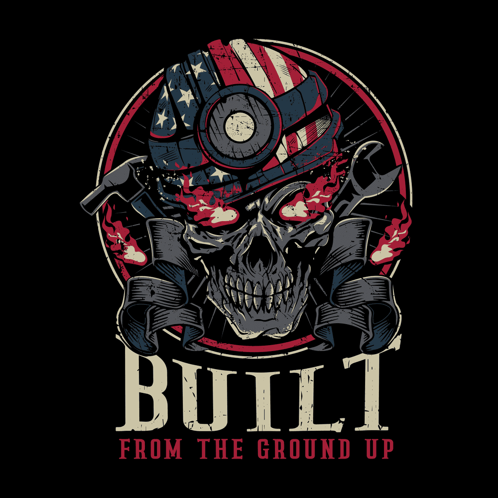 From The Ground Up T-Shirt - Black